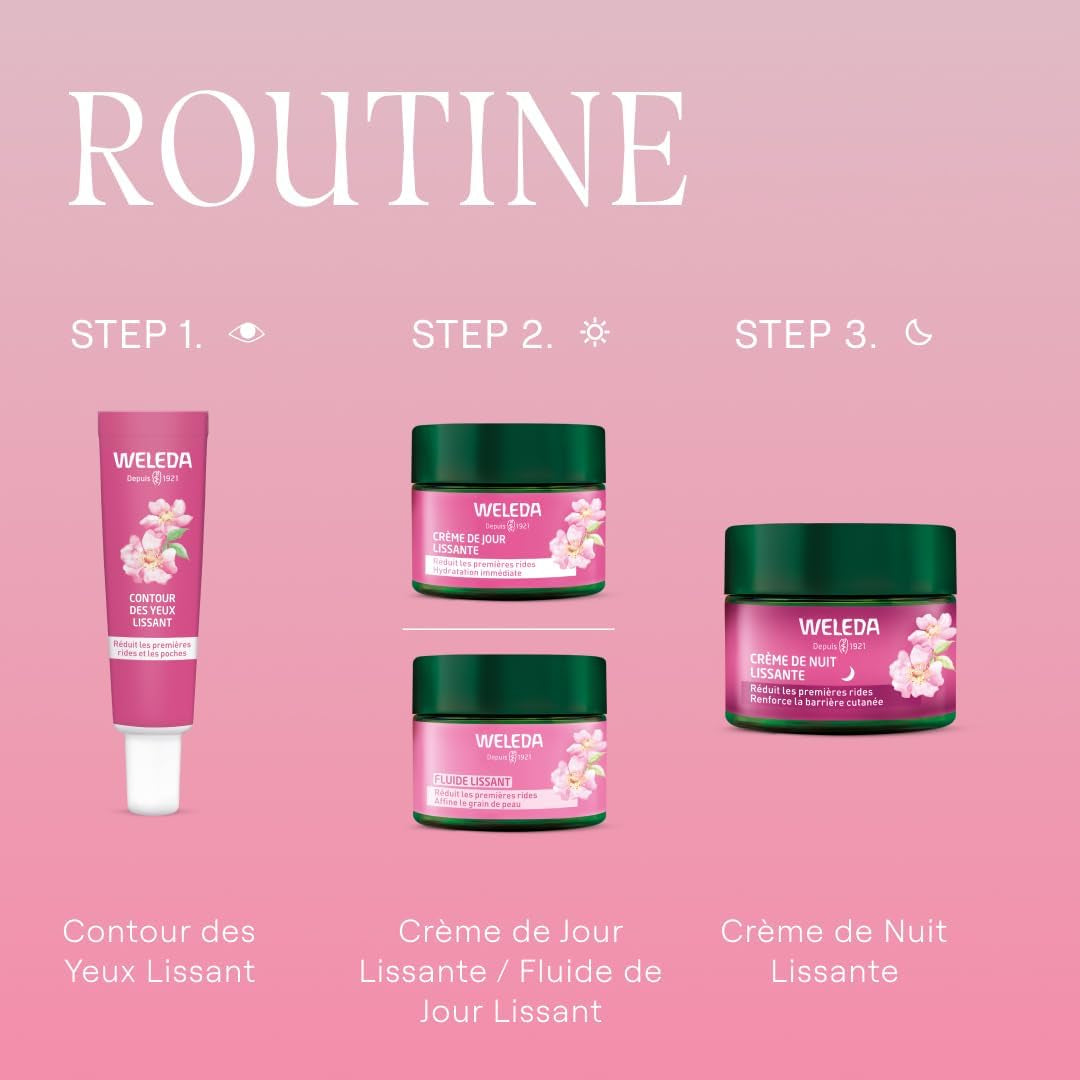 Crème De Nuit Lissante Rose Musquée & Thé Blanc – Soin Anti‑Âge Premières Rides, Crème Visage De Nuit, Huile De Rose Musquée Bio, Thé Blanc Antioxydant Vitamine C, Non Comédogène, NATRUE, 40Ml