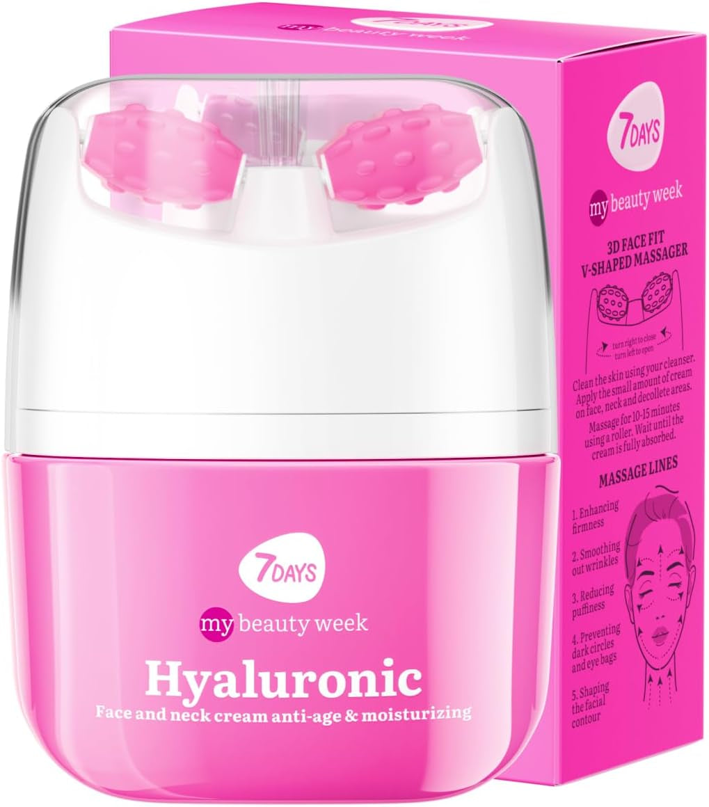 Crème Hydratante Pour Le Visage À L'Acide Hyaluronique - Hydratant - Raffermissante Pour Le Visage Et Le Cou Avec Vitamine C, 40 Ml